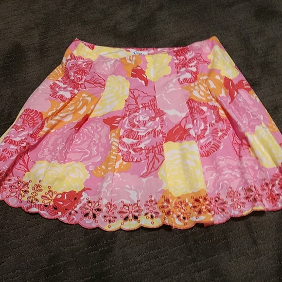 Lilly Pulitzer Other - Lilly Pulitzer Girls Floral Skirt,SALE!